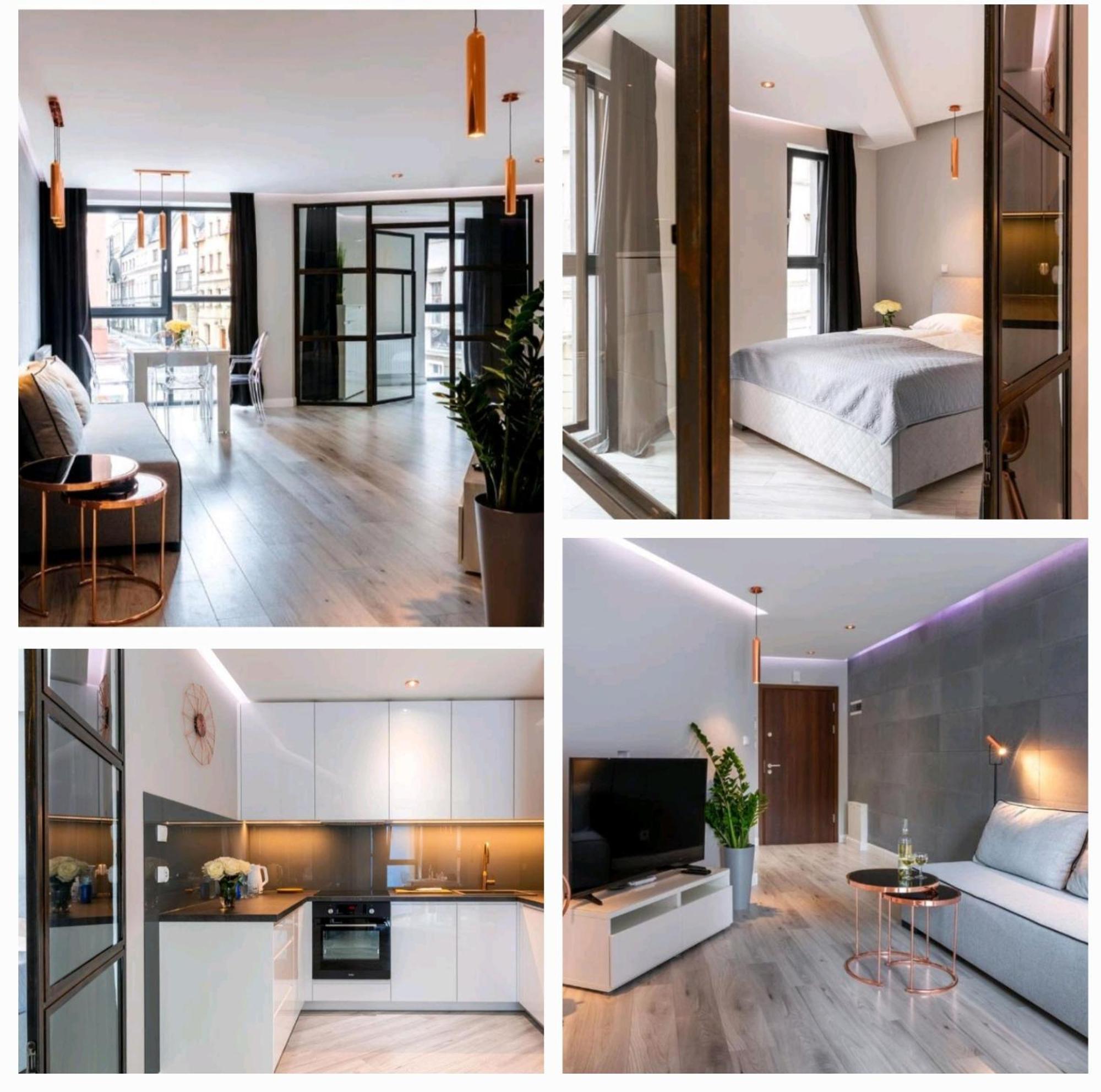 Apartament Miedziany 耶莱尼亚古拉 外观 照片